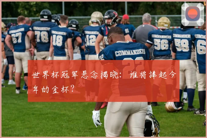 世界杯冠军悬念揭晓:谁将捧起今年的金杯?